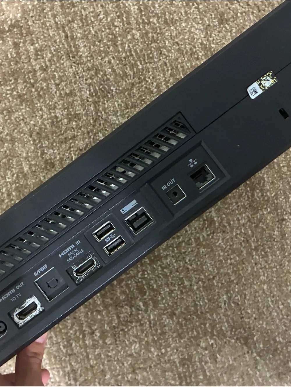 Microsoft Xbox One Console Black – Tested Working – Console Only